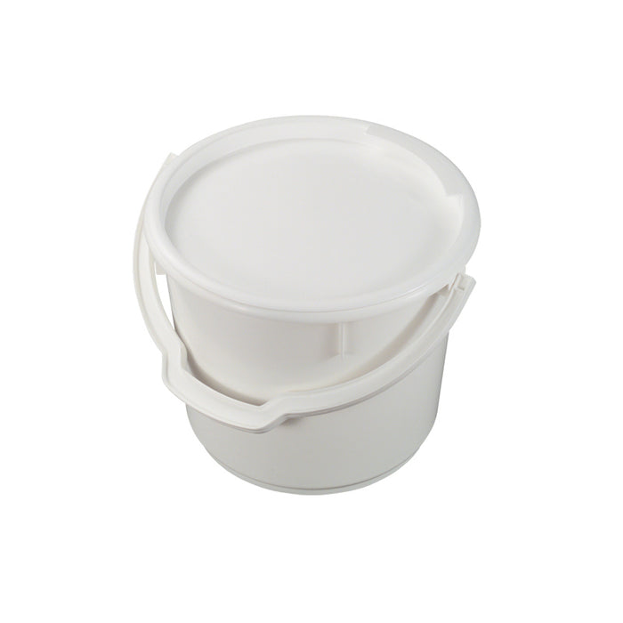 18L Plastic Bucket - White