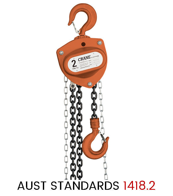 2000kg Rated E-Series Chain Blocks
