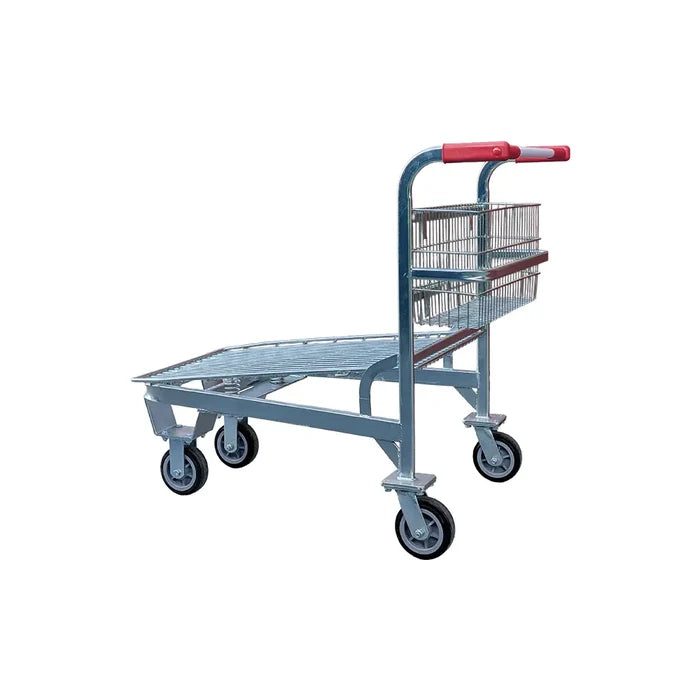 200kg Rated Nesting Cargo Trolley with Basket