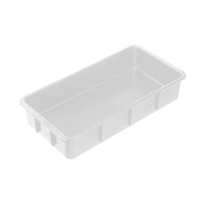 21L Plastic Crate Stacking - White