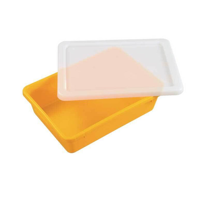 22L Orange Nesting Container + Lid