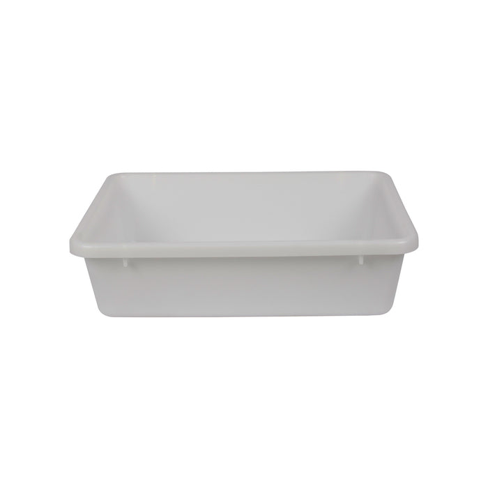 22L Plastic Crate Nesting Container - White