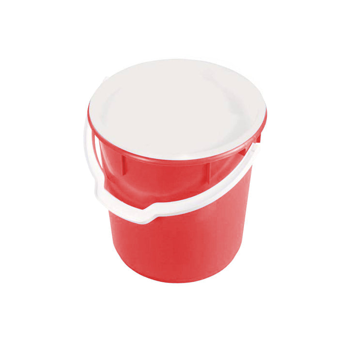 22L Red Bucket + Lid