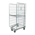 250kg Rated 3 Sided Nesting Roll Cage