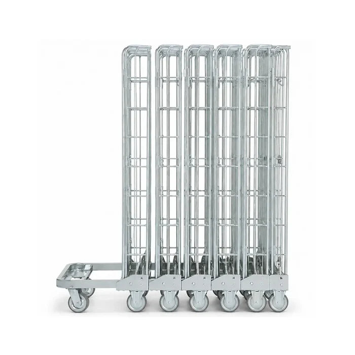 250kg Rated 3 Sided Nesting Roll Cage