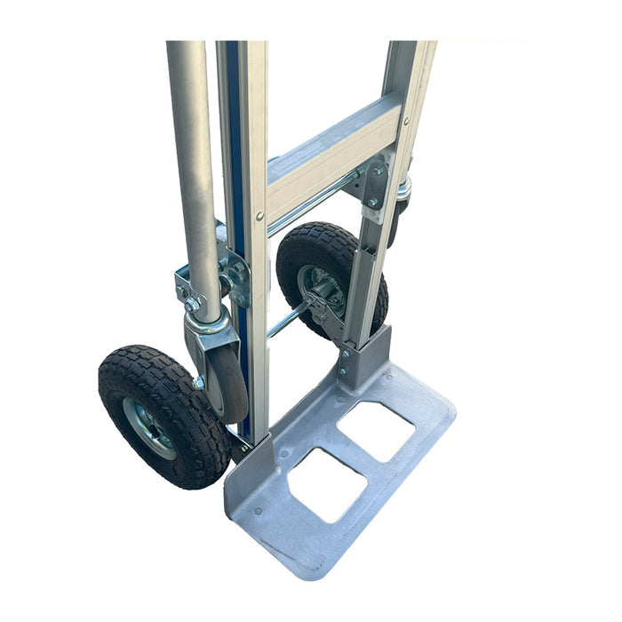 250Kg Rated Convertible Aluminium Hand Truck Trolley  - Dual Handle