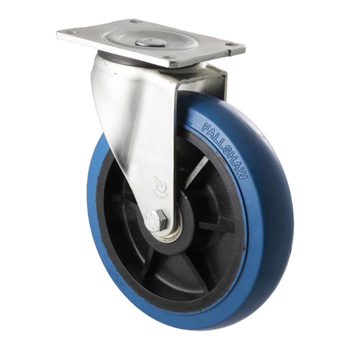 400kg Rated O Series Heavy Duty Castor - 200mm - Swivel Plate
