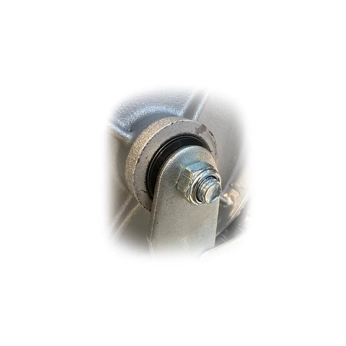 400kg Rated Urethane Castor - 200mm - Swivel With Brake