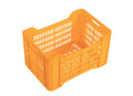 44L Plastic Crate Lug Box Vented
