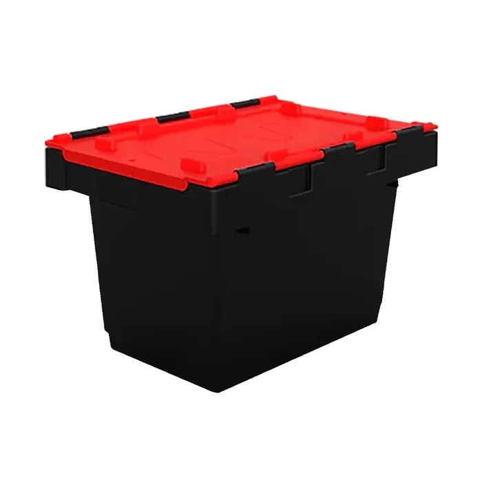 68L Recycled Plastic Crate Security With Lid