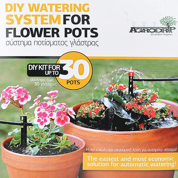 agrodrip diy watering system for plants pots trees vines h2ofun