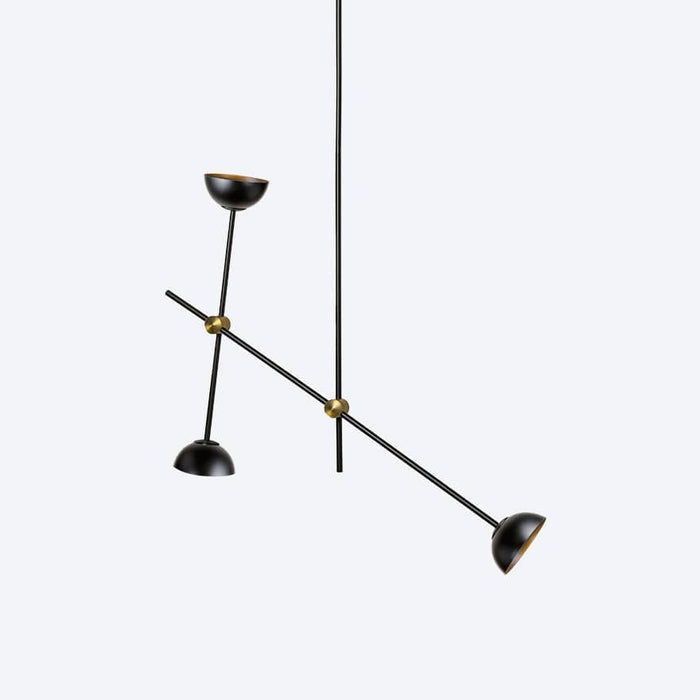 About Space Lighting Apenera 3 Pendant Light with Yosh shade
