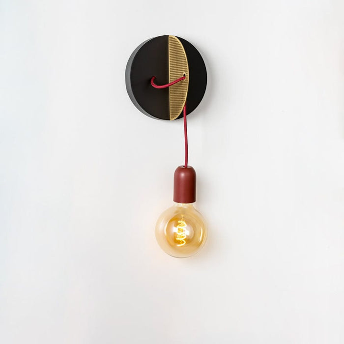 Arki Perforated Black and Brass Accessory