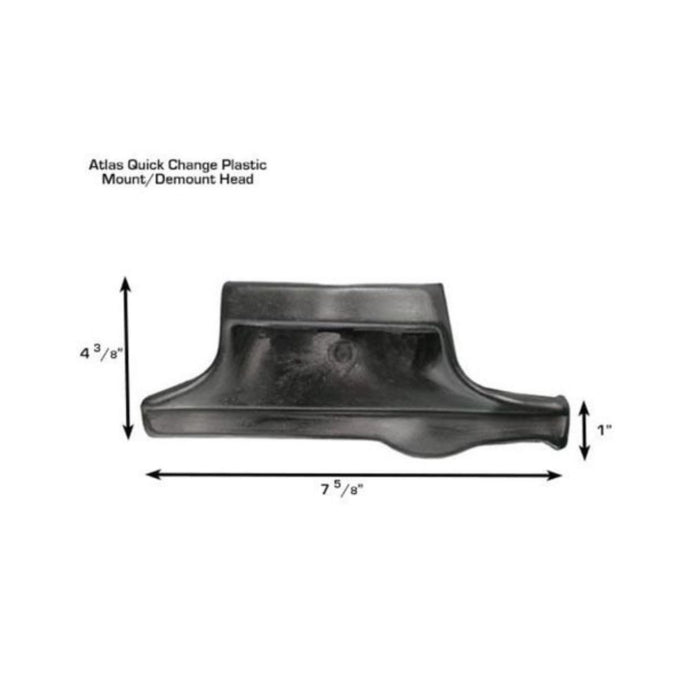 Atlas Plastic Mounting Head for Quick-Change #ATEATTC-PMH, AlamoEquipment.com