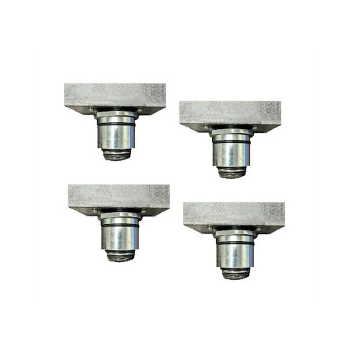 Atlas Slotted Screw-Up Adapters (4 Pc) Peg, AlamoEquipment.com
