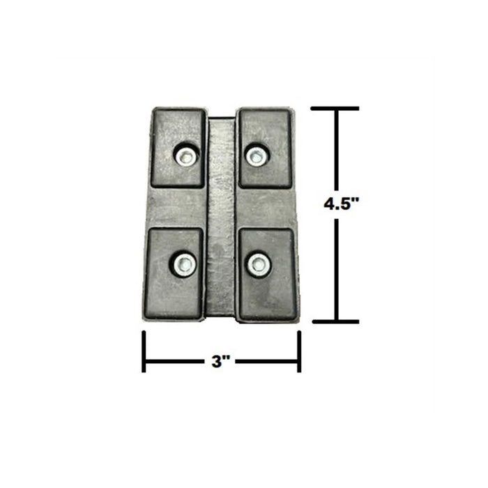 Atlas Slotted Screw-Up Adapters (4 Pc) Peg #ATEATTD-ADPTKIT4, AlamoEquipment.com