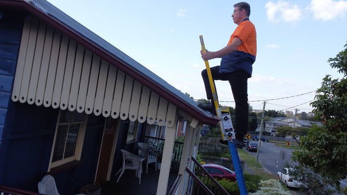 Bailey STEPTHRU Extension Ladder Safety Device