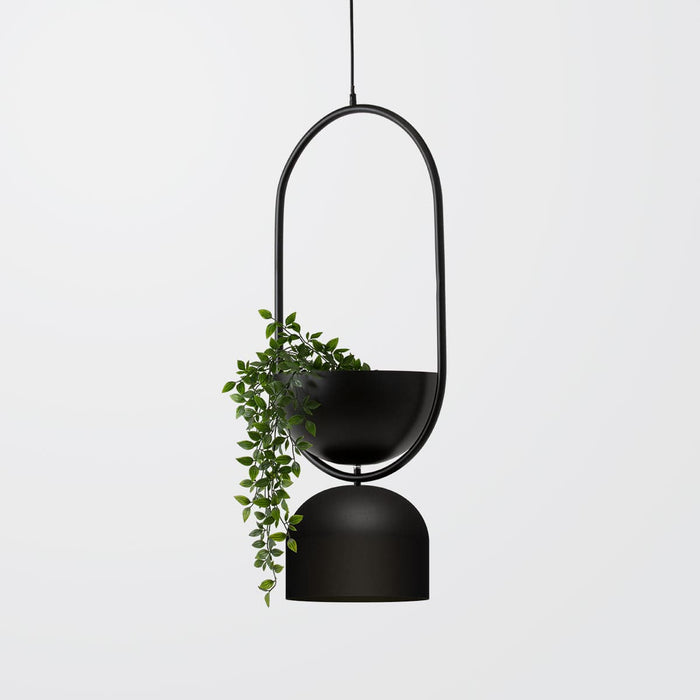 Belki Pendant with Cambio Shade E Black