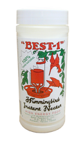 Best-1 instant hummingbird nectar is 100% pure-natural and high energy food with leaves and hummingbird designs on the label