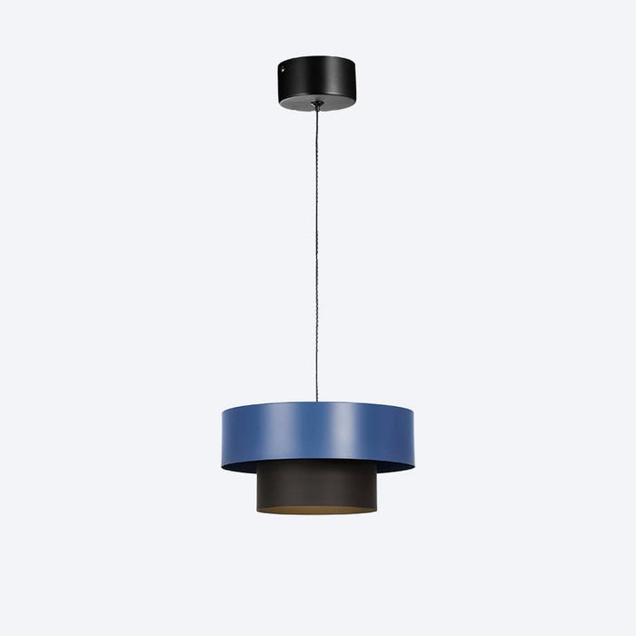 Cambio Drop LED Black with Cambio Shade BL in Blue and AL in Black