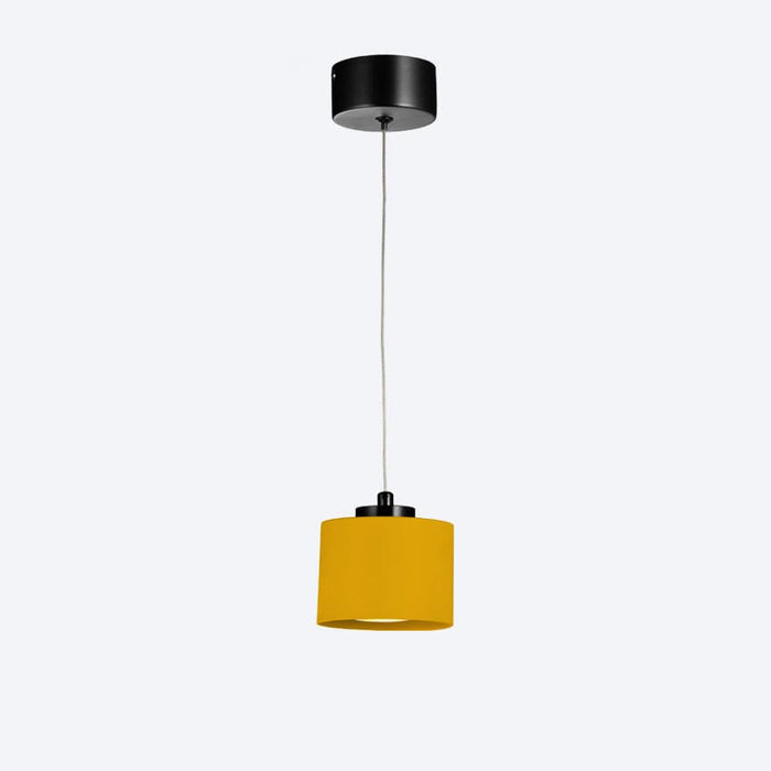 Cambio Drop LED in Black with Cambio Shade A Yellow