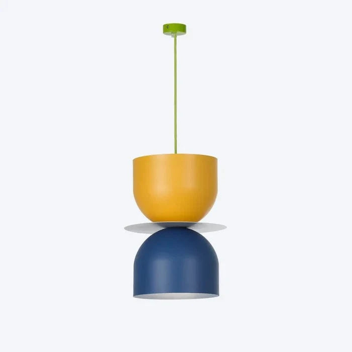 Cambio Shade E Yellow with Zero Disc Nickel and Shade E Blue on Green Accord