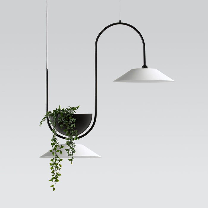 Cambio Shade G White on Belki Duo Pendant