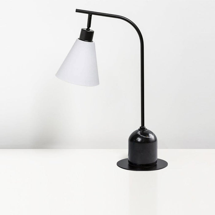 Cambio Table Lamp with Cambio Shade D White