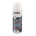 Spray can labeled 'Spark' on a white background