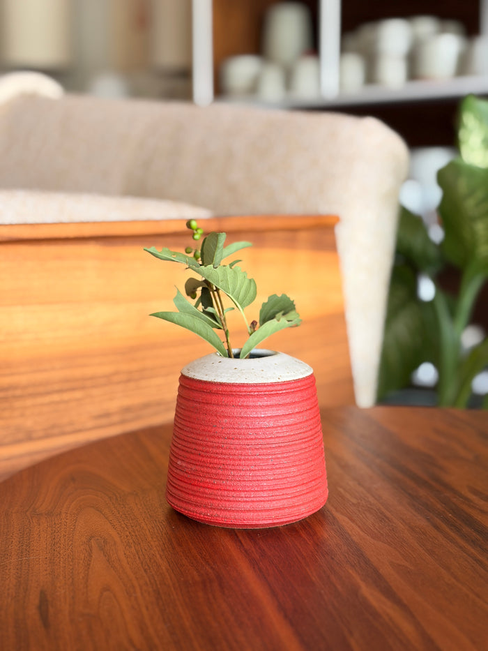 Cardinal Bud Vase #1