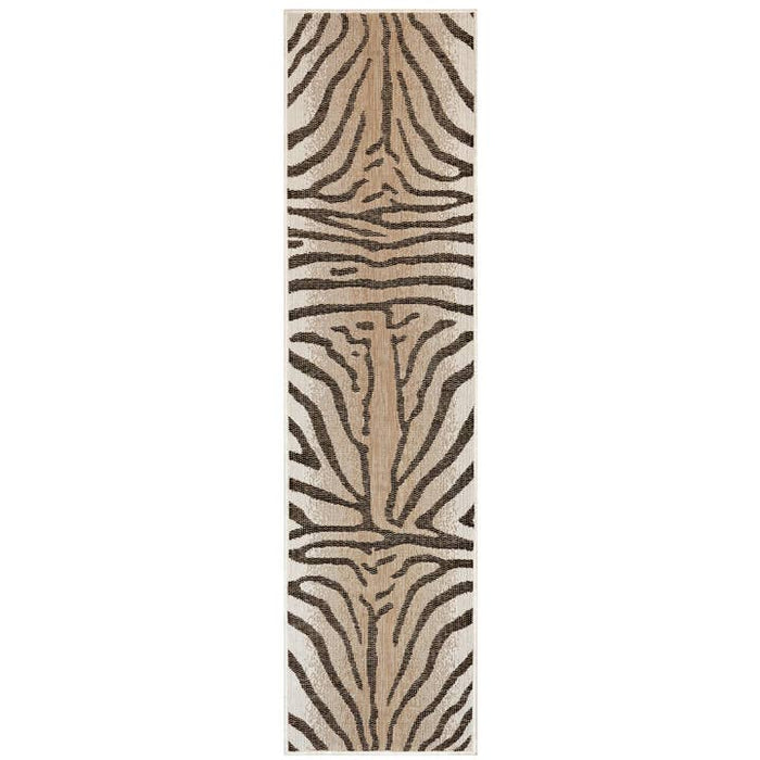 Carmel Zebra Indoor/Outdoor Rug – front view