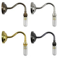 Cranbrook Collection IP44 bathroom wall light fitting with LED G9 bulb compatibility and customizable glass shades