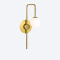 About Space Lighting Dante LED Wall Light Yosh Glass Shade