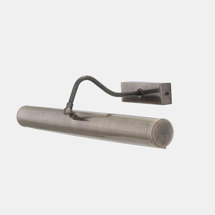 Dublin Picture Light 50.5cm solid brass adjustable wall light with swivel head for artwork illumination