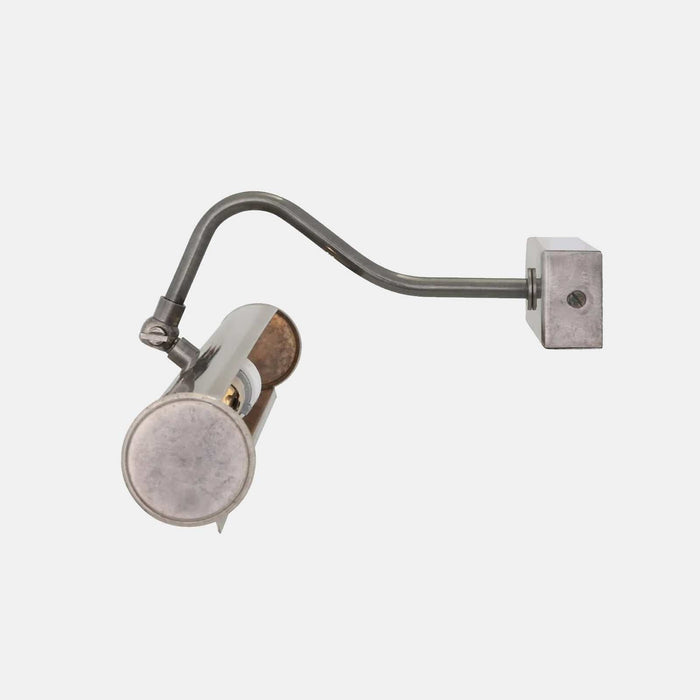 Dublin Picture Light 50.5cm adjustable solid brass wall light with swivel head highlighting artwork