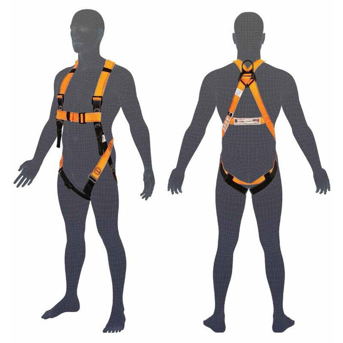 Essential Construction Safety Harness Fall Protection Kit