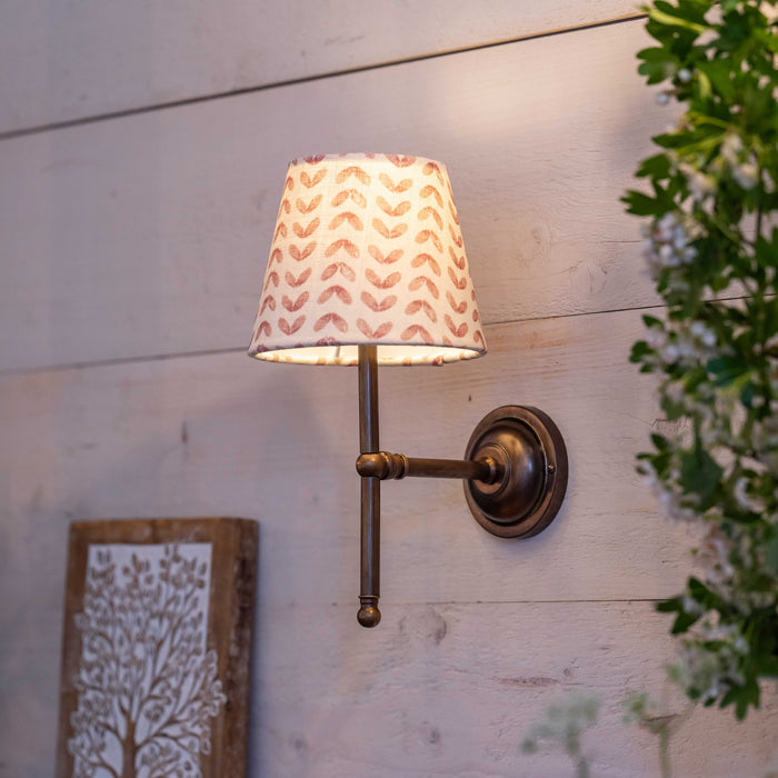Pink Sycamore / Antique Brass / Unswitched