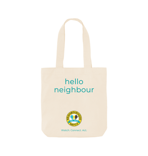 Natural Printed Bag Front