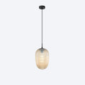 HUDSON RIBBED GLASS PENDANT CHAMPAGNE