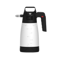 White spray bottle with black handle and iK branding