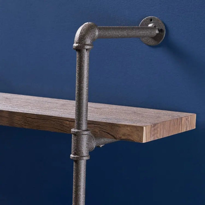 Industrial Floating Shelf – rear view