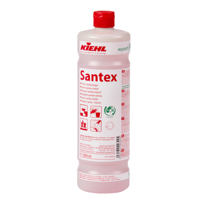 Kiehl's Santex bottle on a white background