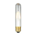 LED E27 Tube Bulb 3.5W dimmable with warm 2200K amber glow and filament design