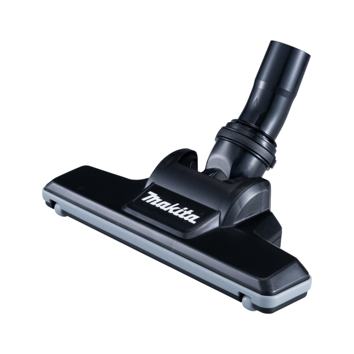 Black Makita vacuum cleaner head on a white background