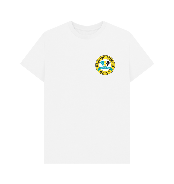 White Printed T-shirt Front