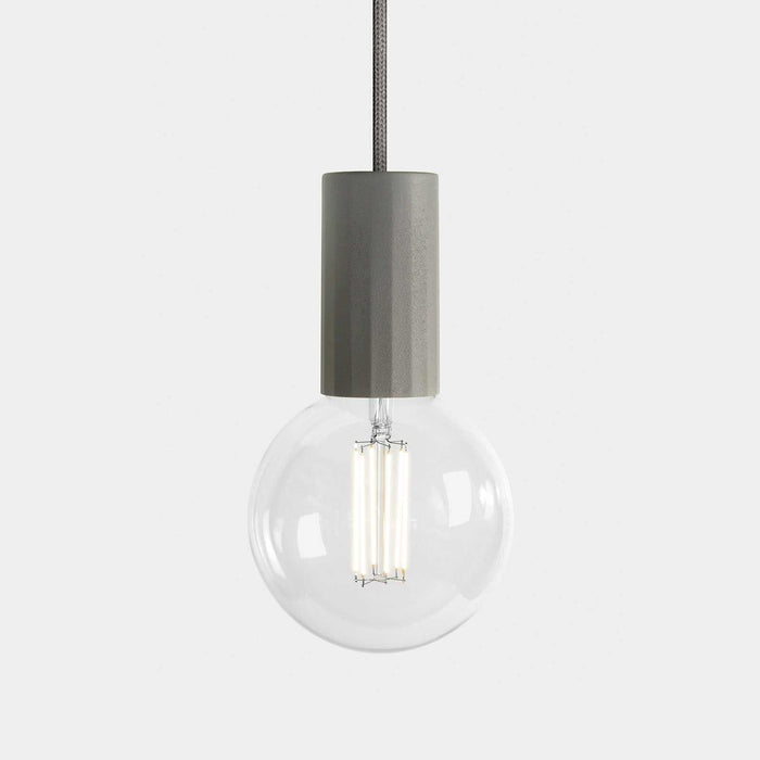 Modern Scandi Simple Bulb Pendant Light in ceramic with minimalist design for stylish Scandinavian interiors