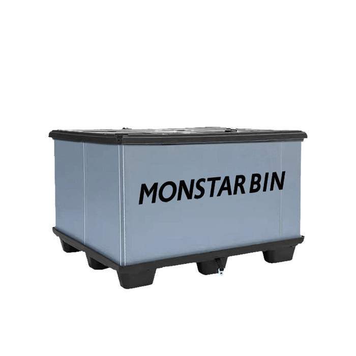MONSTAR Pallet Sleeve Bin 440mm High with Safety Strap