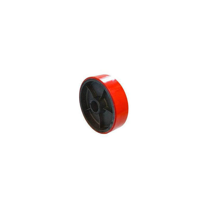 Pallet Truck Replacement Wheel - Red Polyurethane