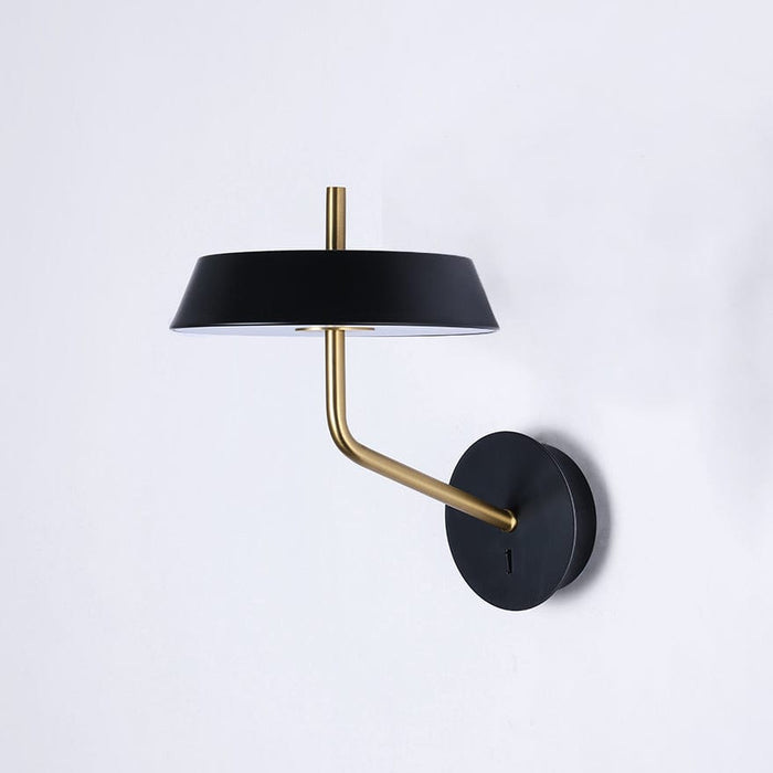 PLATO LED WALL LAMP BLACK BRASS ABOUT SPACE LIGHTING OFF