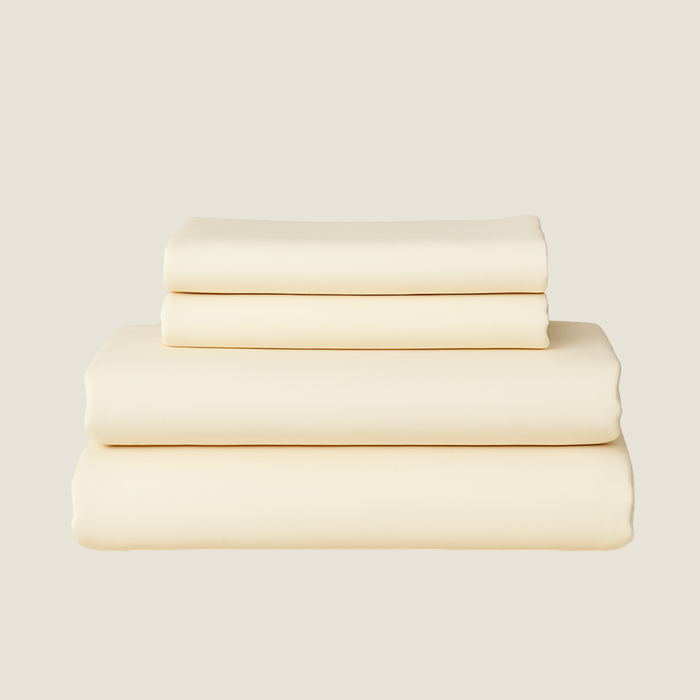 Sheet Set - Organic cotton. No dyes, bleach or chemicals – side view